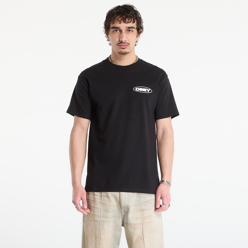 OBEY Clothing Tričko OBEY Global Impact Black M 67643471