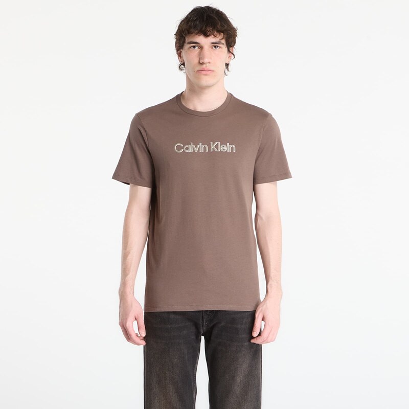 Tričko Calvin Klein 30S Eu Wholesale Sportswear Graphic Tee Warm Oak 67643439