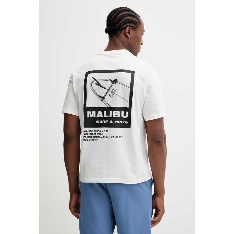 Bavlnené tričko EA7 Emporio Armani 67643683