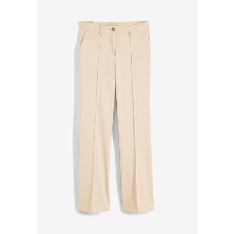 bonprix Kostýmové nohavice, farba béžová 49697230