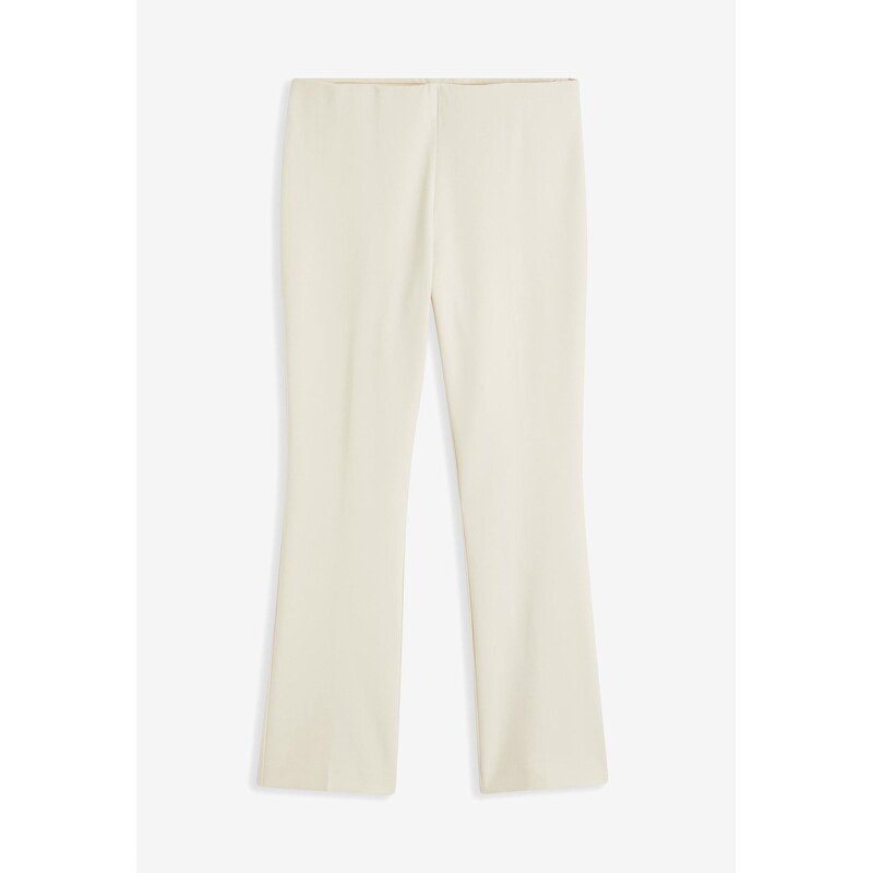 bonprix Strečové nohavice, farba béžová 62679609