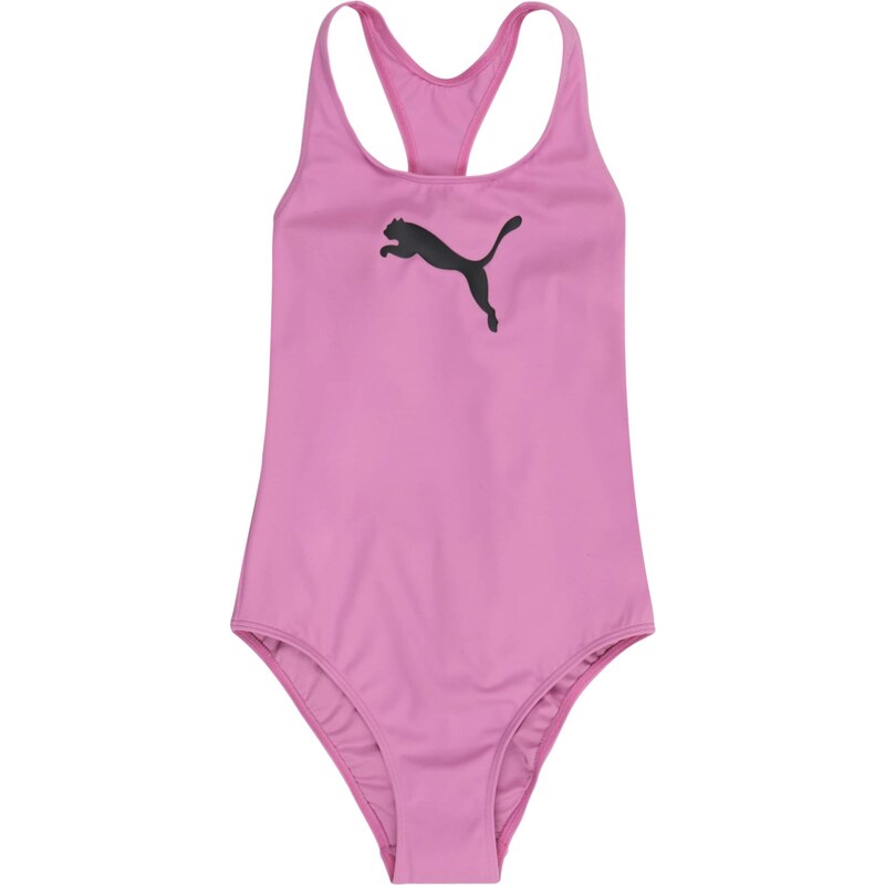PUMA Jednodielne plavky orchideová / čierna 67651961