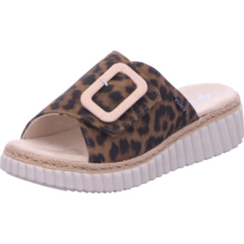 Rieker Šľapky hnedá / čierna 67652065