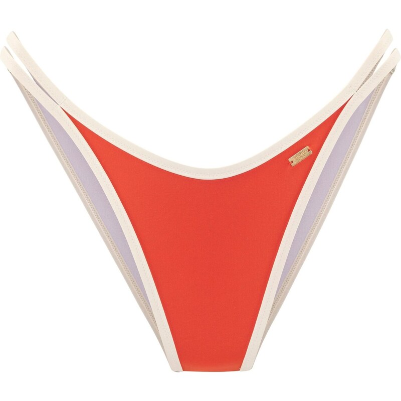 Copenhagen Studios Bikinové nohavičky homárová / biela 67652090