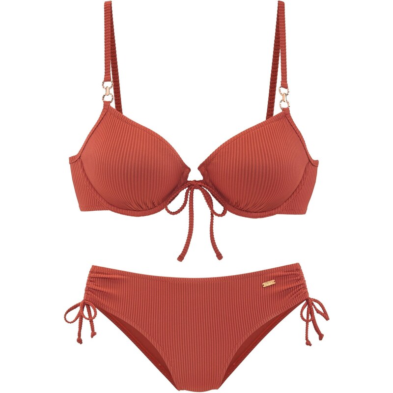 BUFFALO Bikiny hrdzavo červená 67652161