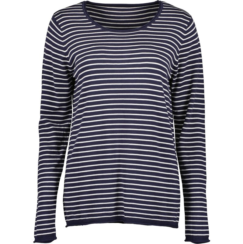 BLUE SEVEN Sveter námornícka modrá / biela 67653383