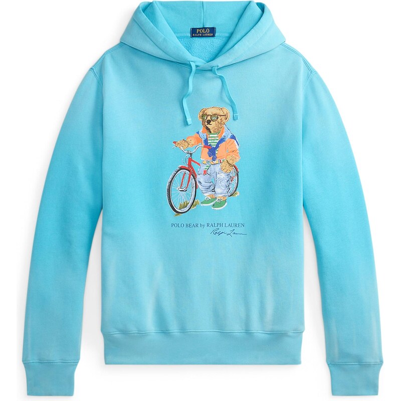 Polo Ralph Lauren Mikina tyrkysová / svetlohnedá / červená / čierna 67653404