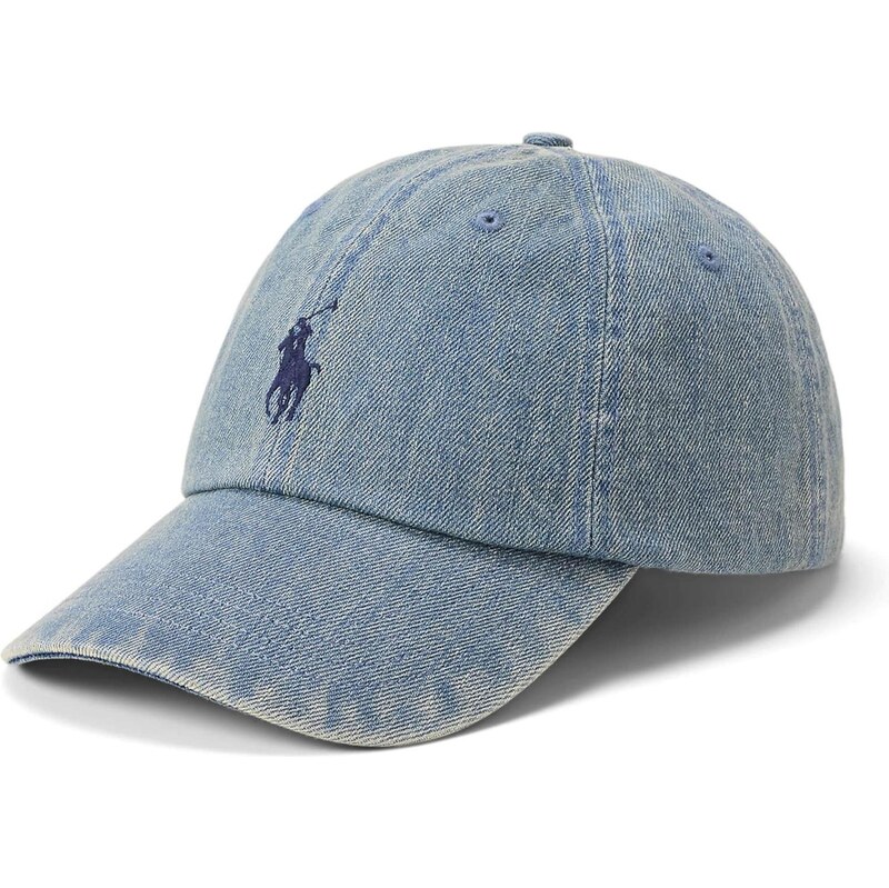 Polo Ralph Lauren Čiapka modrá denim 67653455