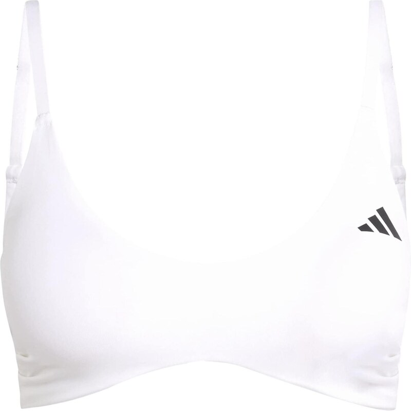 ADIDAS PERFORMANCE Športová podprsenka OPT ESS čierna / biela 67653601