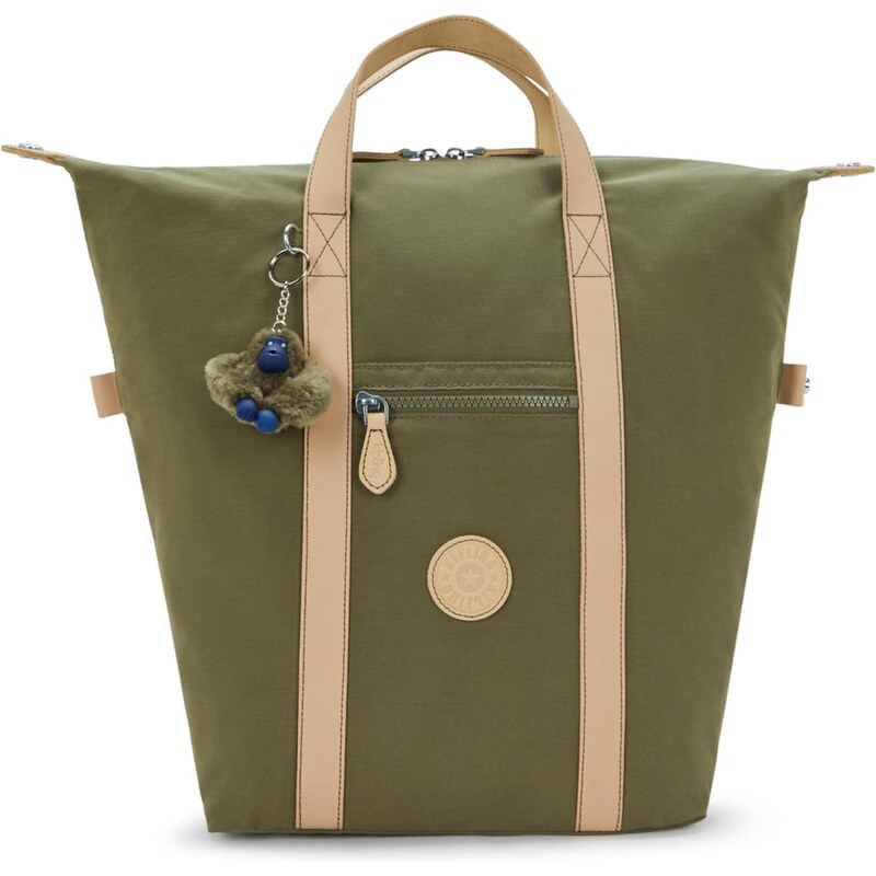 KIPLING Batoh New Art béžová / olivová 67653631