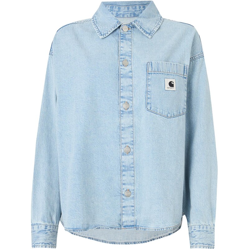 Carhartt WIP Blúzka Alta modrá denim 67653675