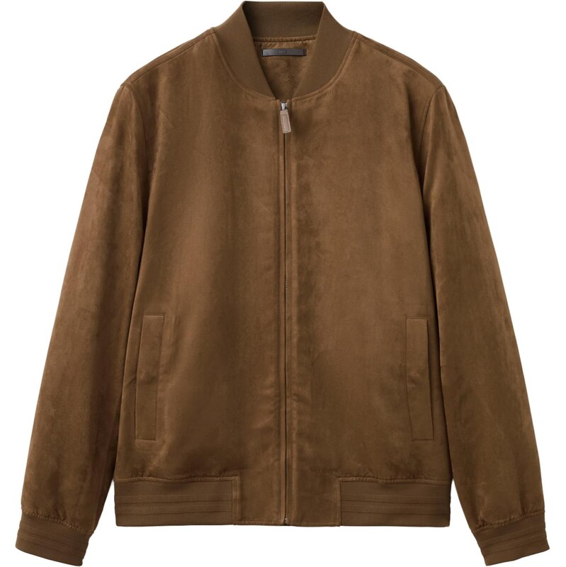 MANGO MAN Prechodná bunda Bero hnedá 67653683