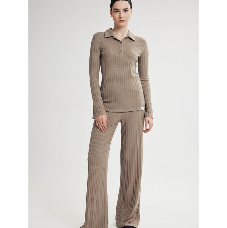 4TAILORS Top hnedá 67653771