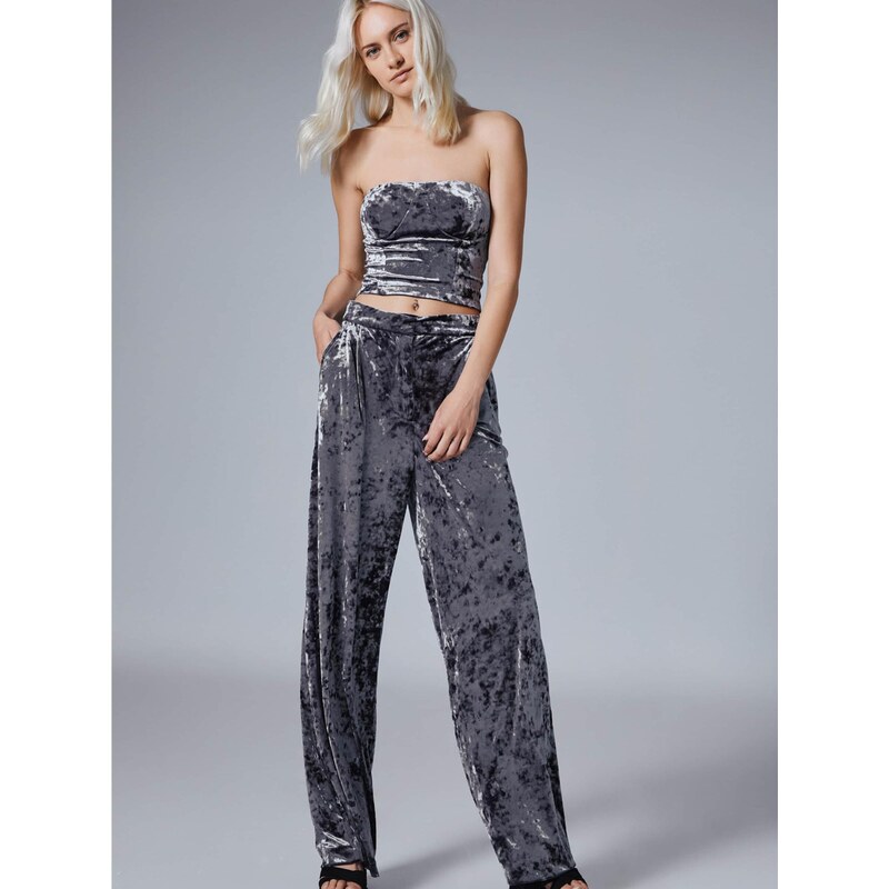 4TAILORS Top grafitová 67653778