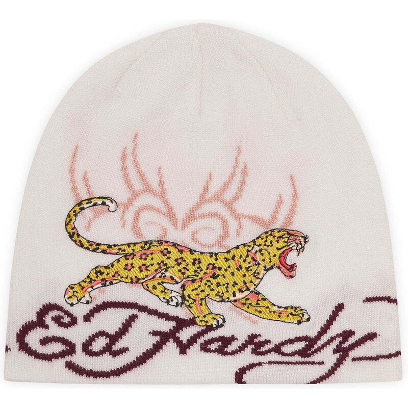 Ed Hardy Čiapky nebielená / svetložltá / farba lesného ovocia / čierna 67653908
