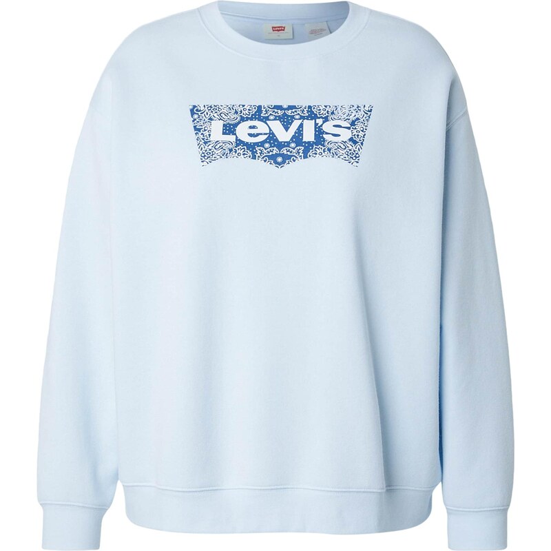 Levis Plus Mikina EVERYDAY námornícka modrá / svetlomodrá / biela 67653964
