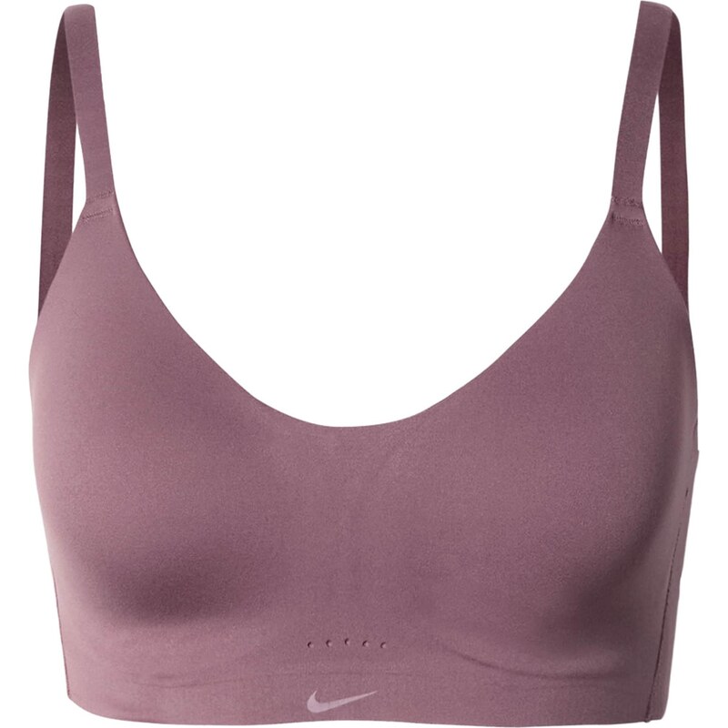 NIKE Športová podprsenka ALATE MINIMALIST svetlofialová 67654024