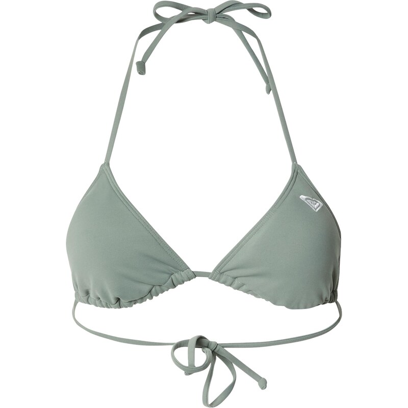 ROXY Bikinový top Solid Essentials nefritová / biela 67654044