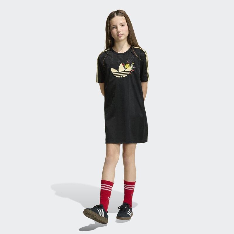 ADIDAS ORIGINALS Šaty pastelovo žltá / melónová / čierna / biela 67654052