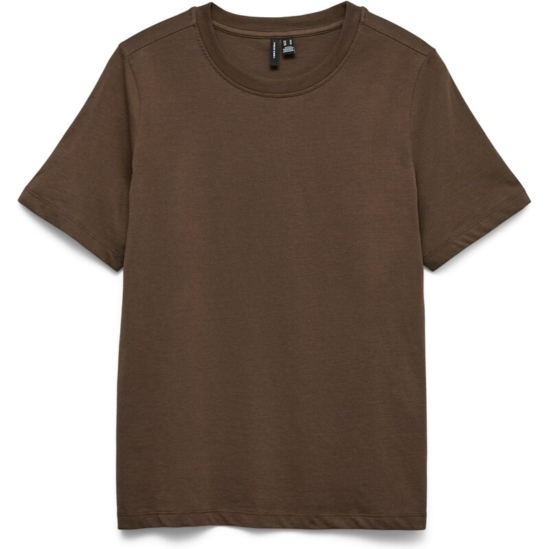 VERO MODA Tričko VMPaulina čokoládová 67654067