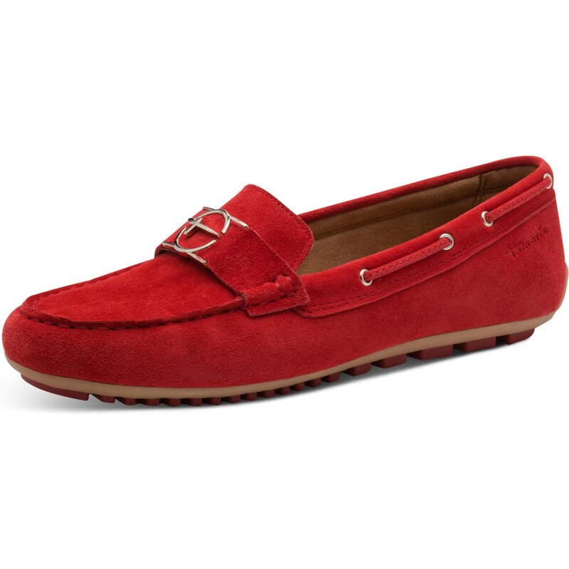 Tamaris Mokasíny červená 67654072