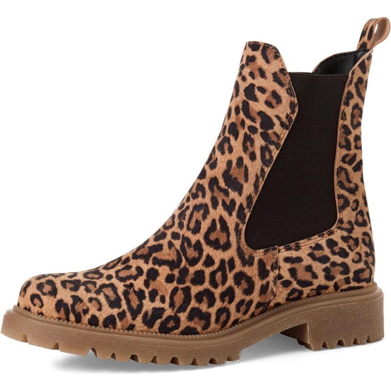 Tamaris Chelsea čižmy hnedá / mokka / čierna 67654164