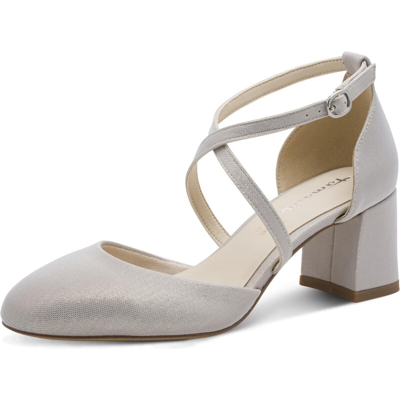 Tamaris Lodičky s otvorenou pätou strieborná 67654171