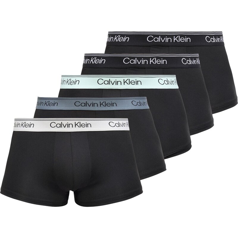 Calvin Klein Underwear Boxerky modrozelená / svetlomodrá / čierna / 67654200