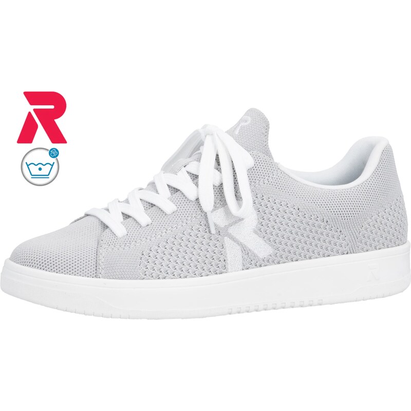 Rieker Sport Nízke tenisky sivá / biela 67654208