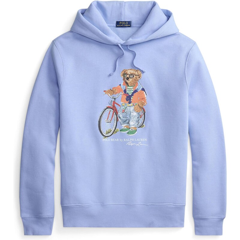 Polo Ralph Lauren Mikina SEASONAL nebesky modrá / oranžová / červená / 67654267