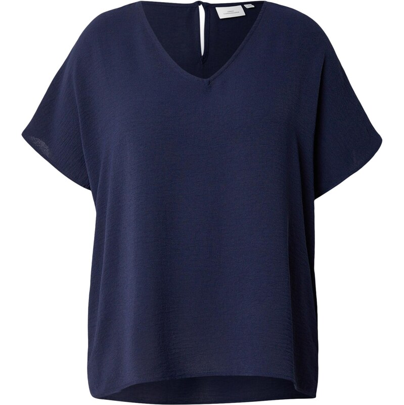 ONLY Carmakoma Blúzka CARMetta námornícka modrá 67654303