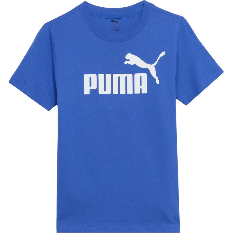 PUMA Tričko ESS No. 1 modrá / biela 67654361
