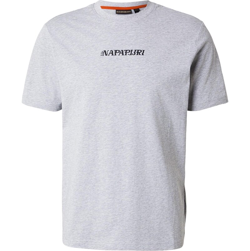 NAPAPIJRI Tričko S-FLINT modrá / sivá melírovaná / čierna 67654409