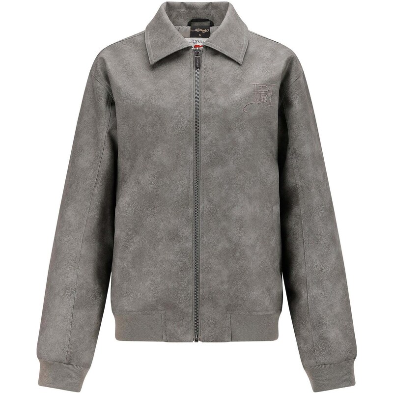 Ed Hardy Prechodná bunda Kobra antracitová 67654445