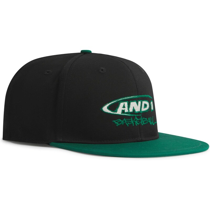 AND1 Čiapka smaragdová / čierna / prírodná biela 67654478