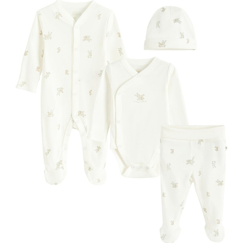 Cool Club Set svetlohnedá / sivá / biela 67654551