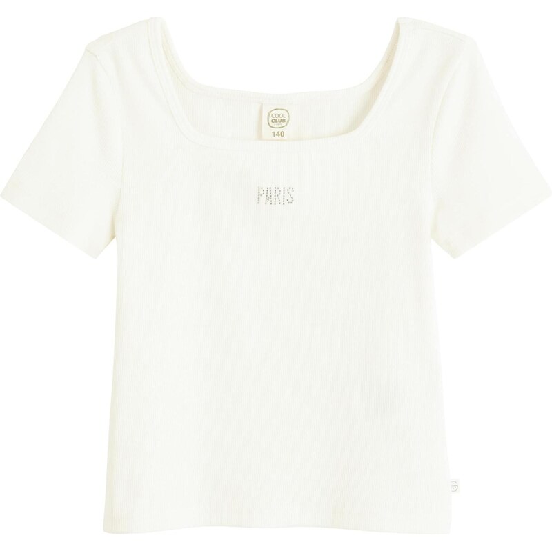 Cool Club Tričko priehľadná / biela 67654560
