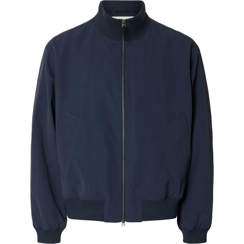 SELECTED Prechodná bunda SLHDYLAN tmavomodrá 67654599