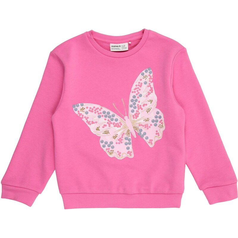 NAME IT Mikina NMFDarita zafírová / olivová / rosé / svetloružová 67654607