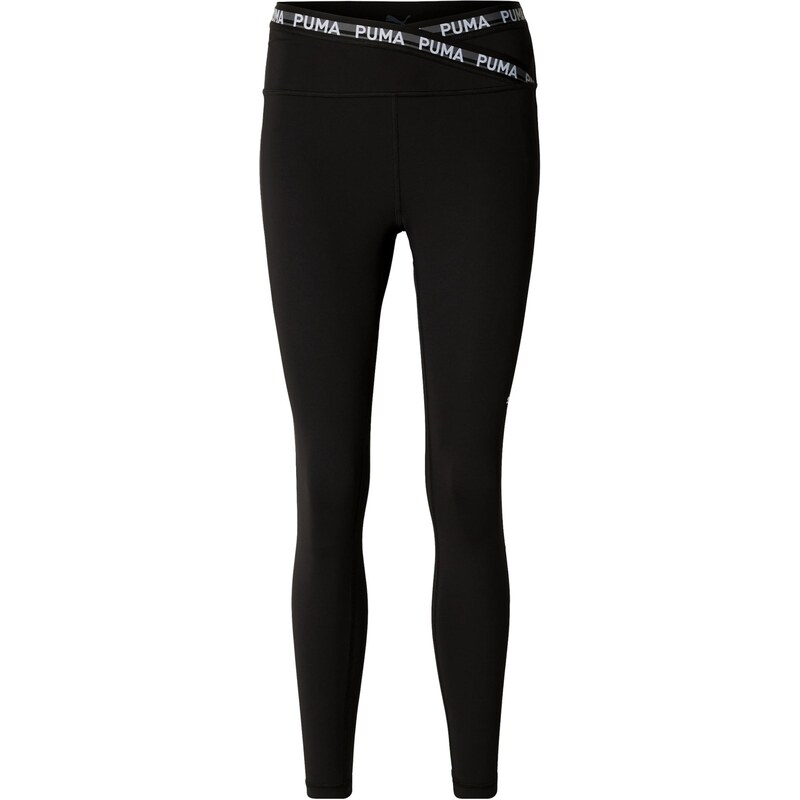 PUMA Športové nohavice Strong čierna / biela 67654636