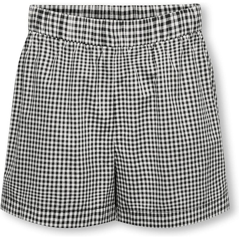 ONLY GIRLS Nohavice KOGSMILLA čierna / biela 67654631