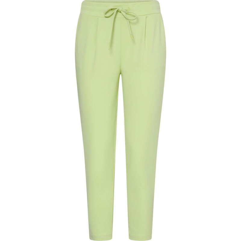 ICHI Plisované nohavice IHKATE svetlozelená 67654648