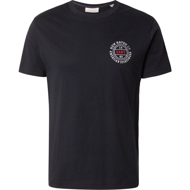 GANT Tričko červená / čierna / biela 67654655