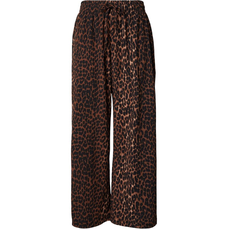 ONLY Carmakoma Nohavice CARALTA hnedá / čierna 67654666