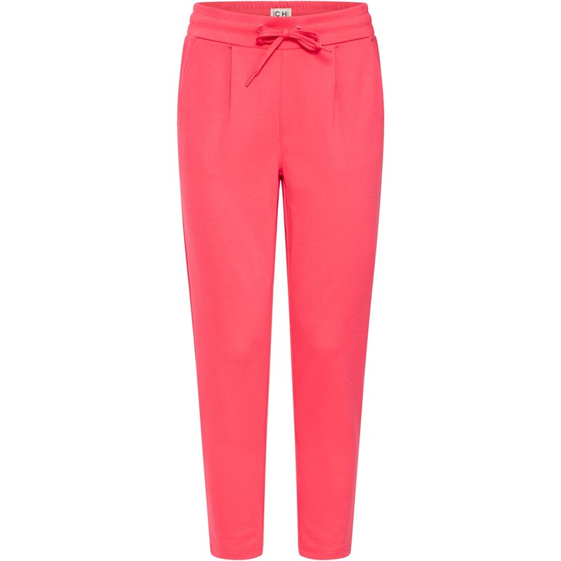 ICHI Plisované nohavice IHKATE koralová 67654657