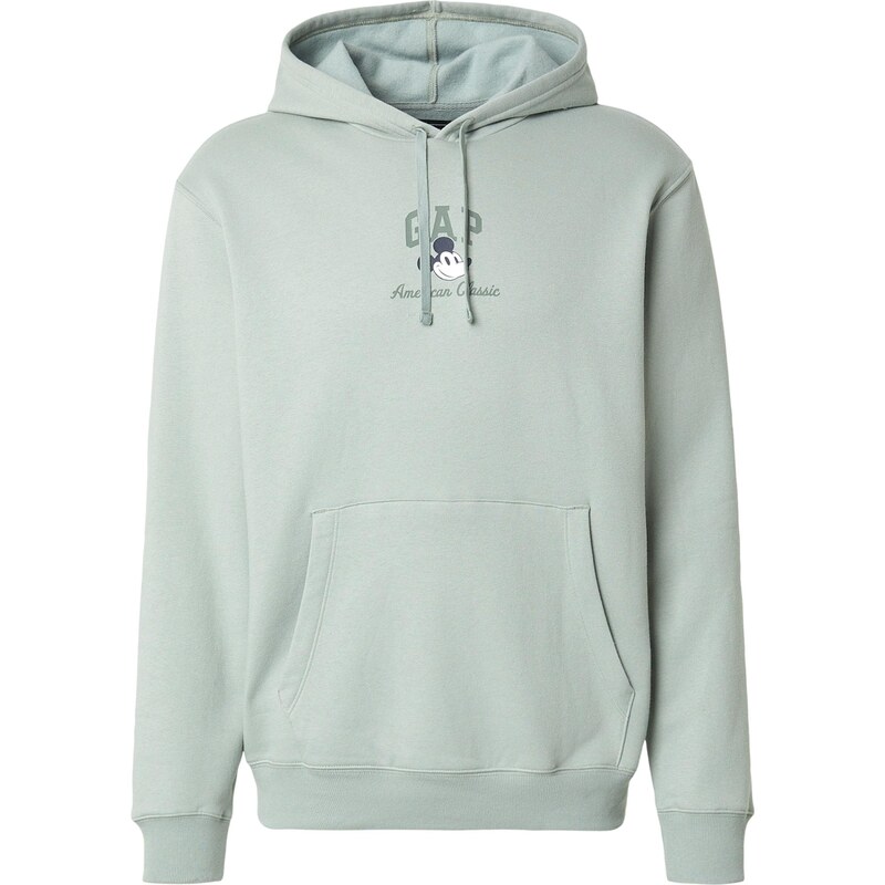 GAP Mikina DISNEY X GAP zelená / mätová / čierna / biela 67654705