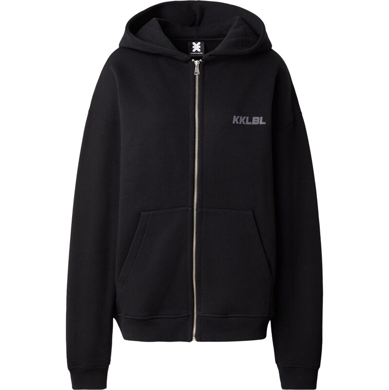 Karo Kauer Tepláková bunda svetlosivá / broskyňová / čierna 67654693