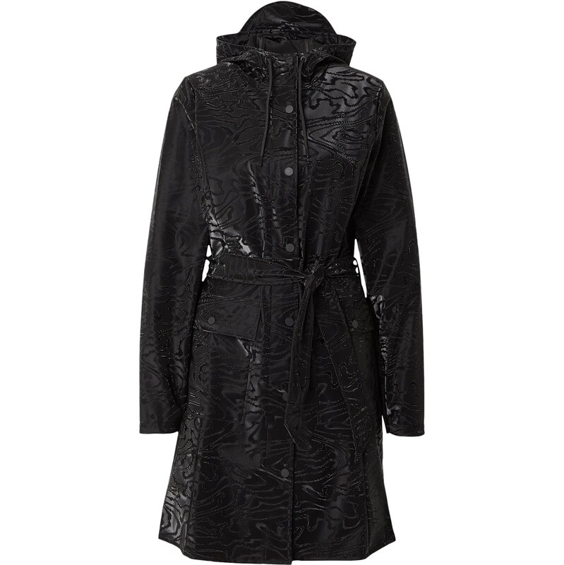 RAINS Prechodný kabát antracitová / čierna 67654842