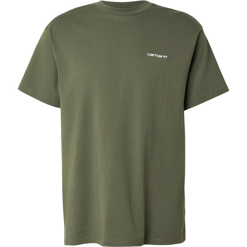 Carhartt WIP Tričko olivová / biela 67654862