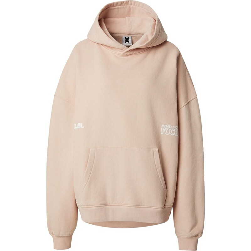 Karo Kauer Mikina pastelovo ružová / biela 67655034